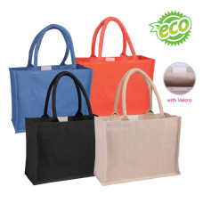 BS 5242- Laminated jute bag with Velcro